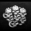 NEW ~ Skull Cluster with Snake